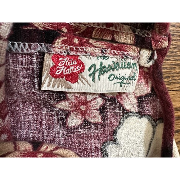 Hilo Hattie Vintage Hawaiian Original Red Girls Sundress 100% Cotton Size 4 EUC - Picture 2 of 7